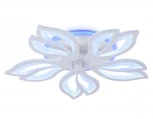 Потолочная люстра Ambrella Acrylica FA543 (регулировка яркости, LED, 220V, пульт управления, управление смартфоном, умный дом - PC.Lamper, цветы)