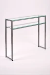 Консольный стол AllConsoles 1041-CS clear серебряный