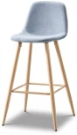Стул барный 350B голубой TD3052-4/дерево