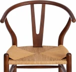 Стул WISHBONE (mod.CB2212) дерево вяз, 57*50.5*79.5, Темный Орех (№5) Tetchair 12826