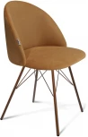Стул SHT-ST35/S37 горчичный/медный металлик Sheffilton 9023012107