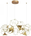 Подвесная люстра Odeon Light Trellis 5086/56L античная бронза/металл LED 56W 4000K 3360Лм (220V, на тросе)