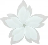 Потолочная люстра светодиодная Natali Kovaltseva Effect LED LAMPS 81118 с пультом ДУ, моб. приложением 160W, белый, LED