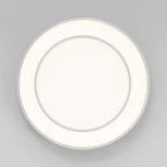 Потолочный светильник круглый светодиодный с пультом Eurosvet Force 90330/2 белый (регулировка яркости, 220V, круглые)