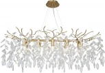 Подвесная люстра Stilfort Ramo 2180/05/10PL (220V, хрусталь, на тросе, листья, ветки)