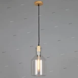 Подвесной светильник Omnilux OML-910 OML-91006-01 (220V, бук, на проводе, круглые)