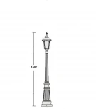 Наземный фонарь Oasis Light 79761S Gb (220V, IP44)