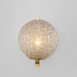 Бра Eurosvet Shape 70131/1 латунь (220V, выключатель, шар)