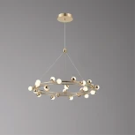 Подвесная люстра светодиодная Aployt Delfin APL.774.03.81 (220V, на тросе, шарики)