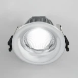 Встраиваемый точечный светильник Citilux Гамма CLD004NW1 (LED, 220V, диммер, круглые)