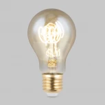 Лампочка светодиодная груша кофейная колба E27 4 Вт 250 lm 2000K теплое желтое свечение диммируемая Voltega Loft LED 7078