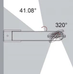 Настенный светильник уличный светодиодный Oasis Light LEDSPOT W6144S-2-3K Gr