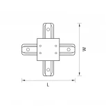 Соединитель Lightstar Barra 501147 (220V)