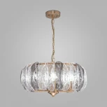 Подвесная люстра Wi-Fi Bogate's Callas 365/6 (220V, управление смартфоном, голосовое управление, умный дом - Minimir Home, Алиса, Маруся, Салют, на цепи)