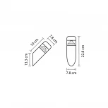 Настенный светильник уличный Lightstar Raggio 376607