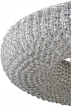 Подвесной светильник L'Arte Luce Crystal Halo L27806.32 silver (220V, хрусталь, на тросе, кольцо)