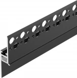 Профиль PLINTUS-FANTOM-H20-2000 BLACK (Arlight, Алюминий) 043618