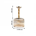 Подвесная люстра Favourite Negociant 2094-4P