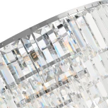 Потолочная люстра каскадная хрустальная Arte Milano Sorrento-7209 377209/7/490 CR (220V, круглые)