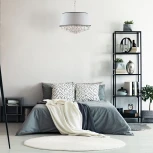 Подвесная люстра Eurosvet Opera 10092/5 хром/прозрачный хрусталь Strotskis