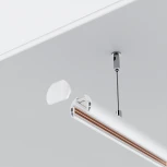 Шинопровод под гипсокартон накладной/подвесной магнитный белый 2м Maytoni Busbar trunkings Exility TRXM034-R-412W (48V)