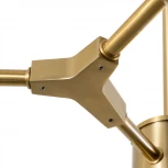 Потолочная люстра на штанге Arte Lamp Yuka A7759PL-6PB (220V, шарики, молекулы)