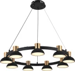 Подвесной светильник (11059/9P Black) Indigo Traforo V000183L (регулировка яркости, LED, 220V, пульт управления, на тросе)