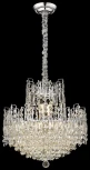 Подвесная люстра Wertmark Marcella WE154.12.103 (220V, хрусталь, на цепи)