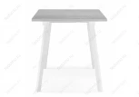 Стол раскладной Notta Колон Лофт 120 25 мм бетон / белый матовый 489645