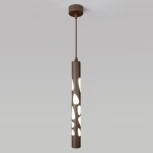 Подвесной светильник Elektrostandard DLR037 12W 4200K кофейный (LED, 220V, на проводе, круглые)