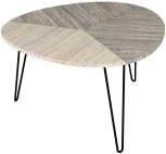 Стол журнальный Калифорния Эйтон 430 скания натуральная/скания темная от фабрики Калифорния