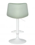Стул барный TAILOR WHITE (пудрово-мятный велюр (MJ9-87))