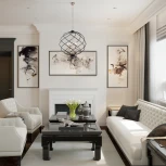 Подвесная люстра Eurosvet Sorrel 60105/5 черный (220V, на цепи, свеча, шар)