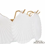 Потолочная люстра на штанге Arte Milano Rim 316009/D400 BS (220V, круглые, ракушка)