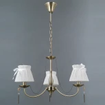 Подвесная люстра ILLUMICO IL0023-3PSQ-24 AB CASTOR (220V, на цепи)