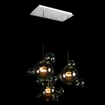 Подвесной светильник Loft It Bolle 2027-S3 Blue (LED, 220V, на проводе, шар, молекулы)