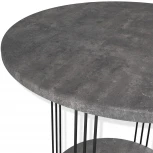 Столик кофейный Sheffilton SHT-CT32 черный муар/мокрый асфальт от фабрики Sheffilton