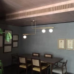 Подвесной светильник Barra L120 Gold ImperiumLoft Barra01 (140557-26)