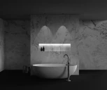 Встраиваемый светильник Maytoni Dip DL116-10W-2.7K-B (LED, 220V, круглые)