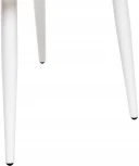 Стул с подлокотниками Вайд, каркас Белый, велюр Синий 2500000185731 Leset