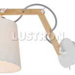 Бра на гибкой ножке Arte Lamp Pinocchio A5700AP-1WH (220V, выключатель)