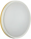 Настенно-потолочный светильник Sonex Kezo Yellow 7709/EL пластик/желтый LED 70Вт 3000-6000К D500 IP43 пульт ДУ (220V, круглые)