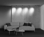 Трековый светильник однофазный 220V Maytoni Focus LED TR021-1-12W4K-W-BBS (круглые)