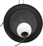 Подвесной светильник Loft It Wonders 10237P Black (220V, на тросе, шар)