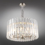Подвесная люстра Aployt Verene APL.808.03.08 (220V, хрусталь, на цепи, свеча, круглые)