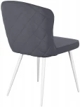 Стул 209 B28 ANTRACITE, ножки белые Dikline 00-00060791