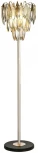 Торшер Odeon Light Vilna 5068/4F золото/дымчат./янтарн./матовый белый/металл/хрусталь E14 4*40W