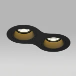 Встраиваемый светильник под LED модуль/ламп МR16 Lightstar Domino D6270707BMOD (220V)