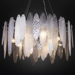 Подвесная люстра Wi-Fi Bogate's Canaria 324/8 (220V, управление смартфоном, голосовое управление, умный дом - Minimir Home, Алиса, Маруся, Салют, на тросе, круглые)