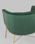 Кресло Stool Group Шале велюр зеленый УТ000005601